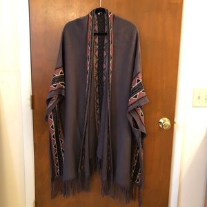 Charlotte Russe poncho